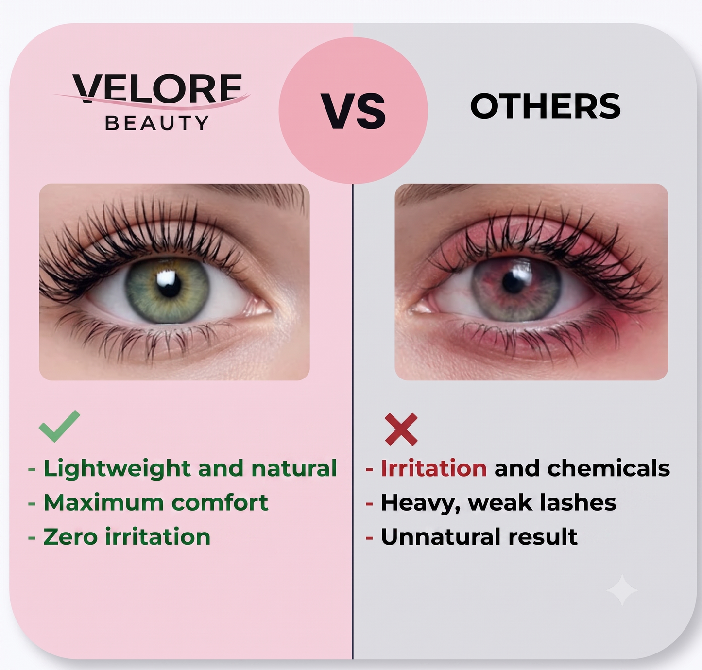VELORE Magnetic Lashes Set
